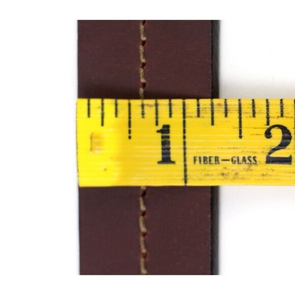 NWT Route 66 BROWN GENUINE LEATHER 1 1/4"Wd CASUAL DRESS MEN'S BELT Sz 46 (74A - Picture 10 of 14